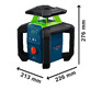 Bosch rotācijas lāzera GRL18V-4-34CVG